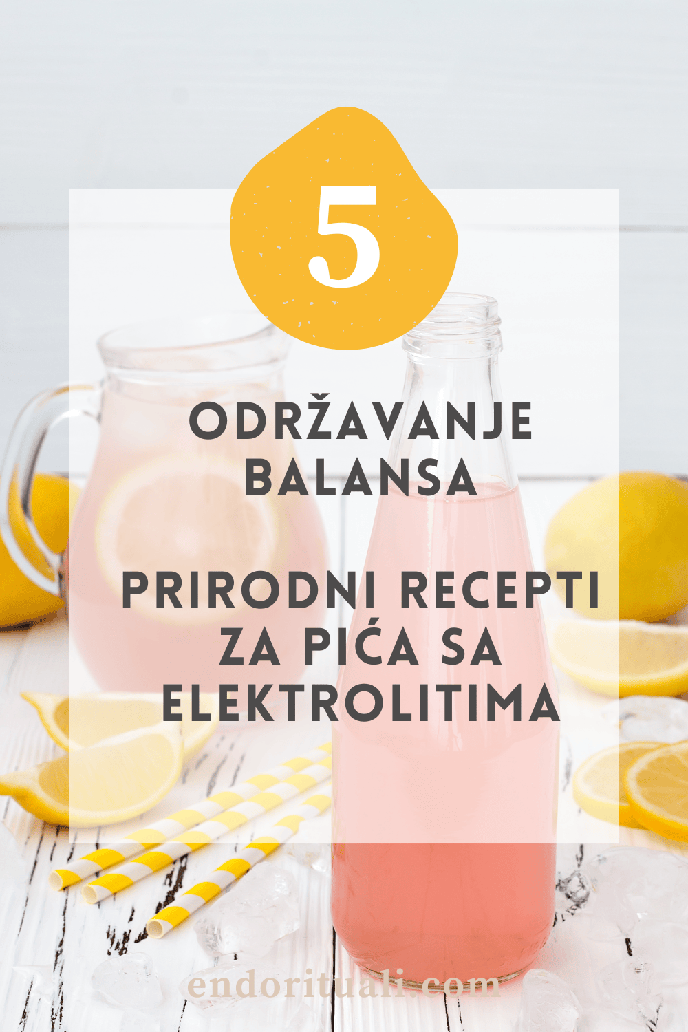 pića sa elektrolitima